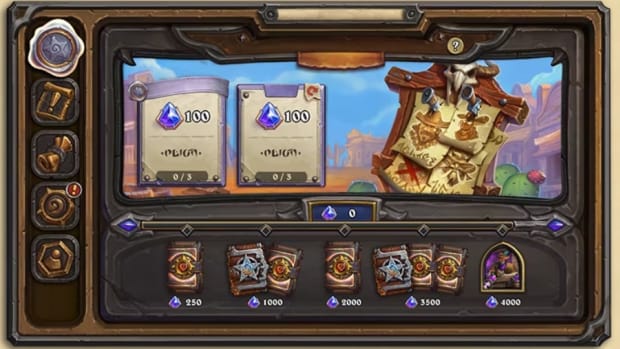 Hearthstone event Wanted Dead or Alive